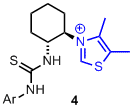 a thiazolium salt